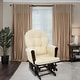 preview thumbnail 26 of 54, Ultimate Nursery Comfort - Glider and Ottoman Set with Reclining Cushion Chair, Rocker Chair with Padded Back and Armrests