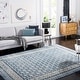 preview thumbnail 13 of 18, SAFAVIEH Brentwood Gusta Traditional Oriental Rug - Light Grey/Blue - 2' x 12'