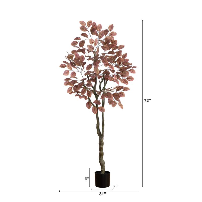Dogwood Artificial Potted Tree - 6' - Brown