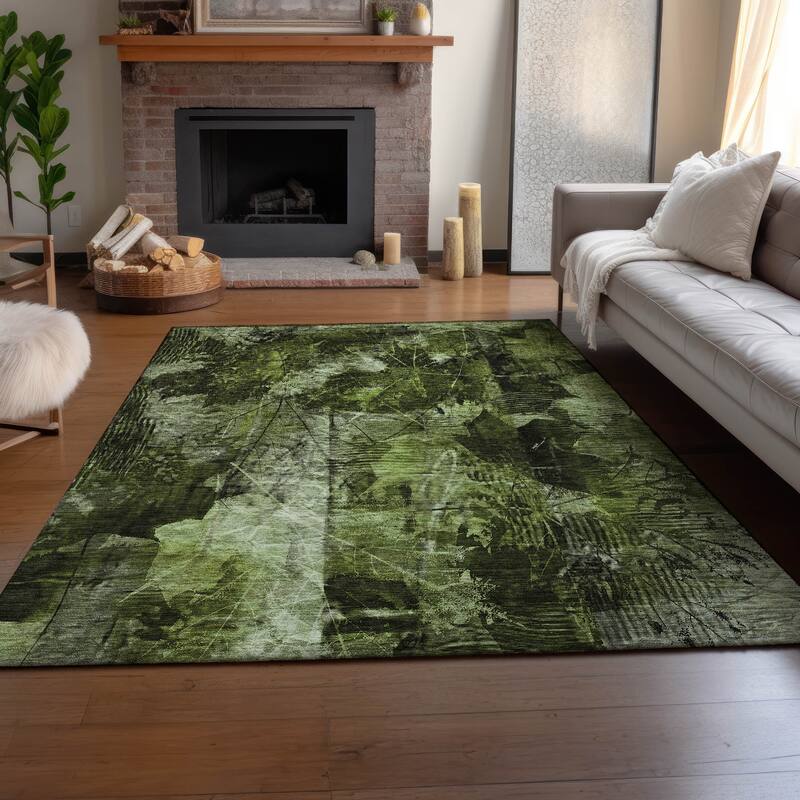 Premium Washable Super Soft Abstract Nature Mayfield Rug