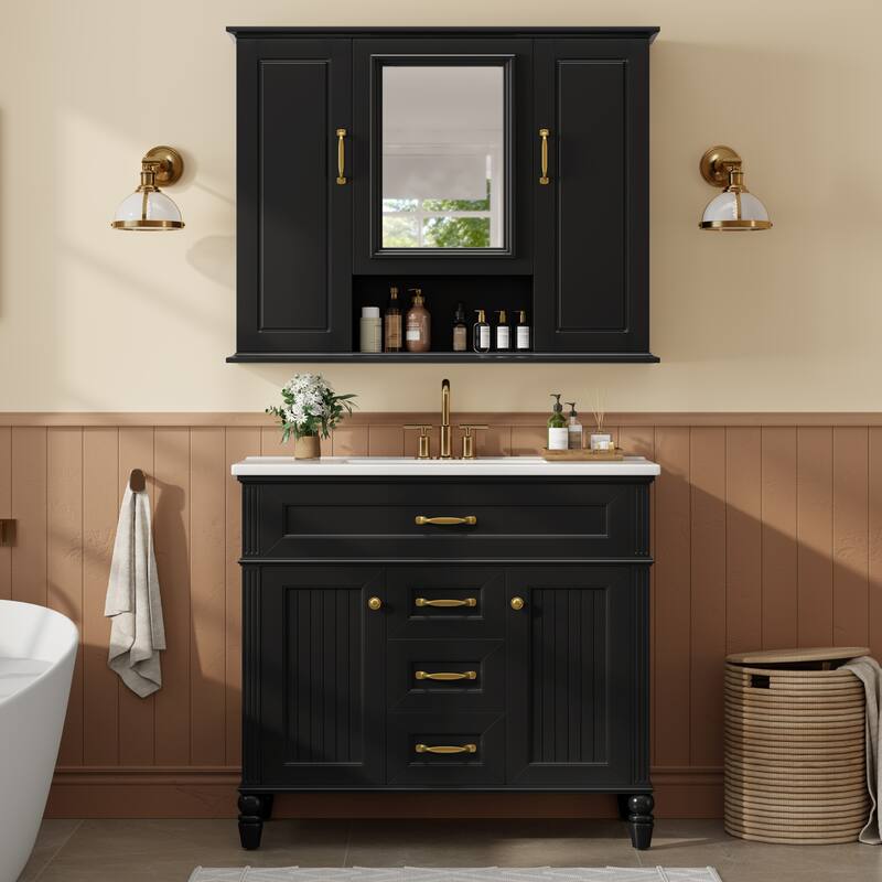 Wall Mounted Bathroom Storage Cabinet