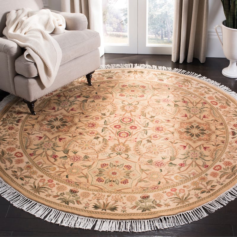 SAFAVIEH Couture Hand-knotted Versailles Nantkea Traditional Oriental Silk Rug
