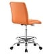 preview thumbnail 19 of 35, Prim Armless Vegan Leather Drafting Chair