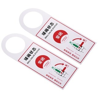 2pcs Valve Identifier Tag 