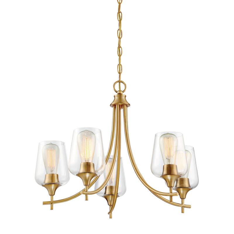 Savoy House Octave Chandelier - Warm Brass