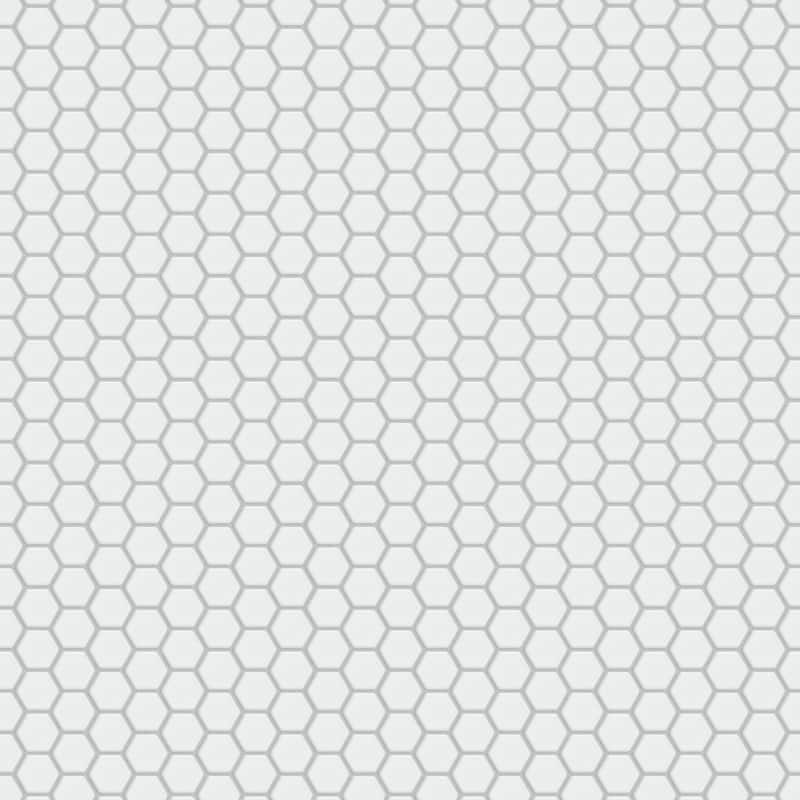 Merola Tile Colmena Hex Matte White 11-1/2" x 11-5/8" Porcelain Floor and Wall Tile