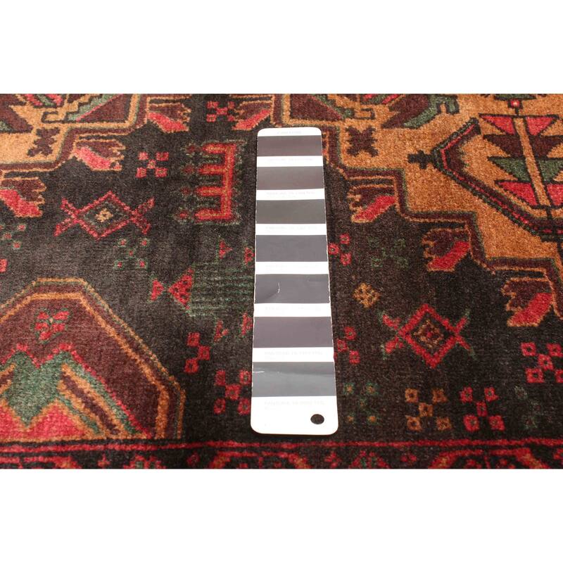 ECARPETGALLERY Hand-knotted Teimani Black Wool Rug - 3'6 x 6'6