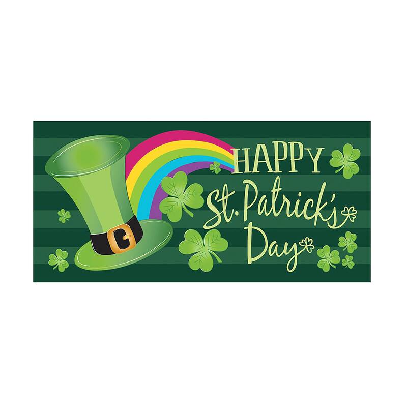 Sassafras Spring Summer Holidays Set of 4 Door Mats with Display Frame