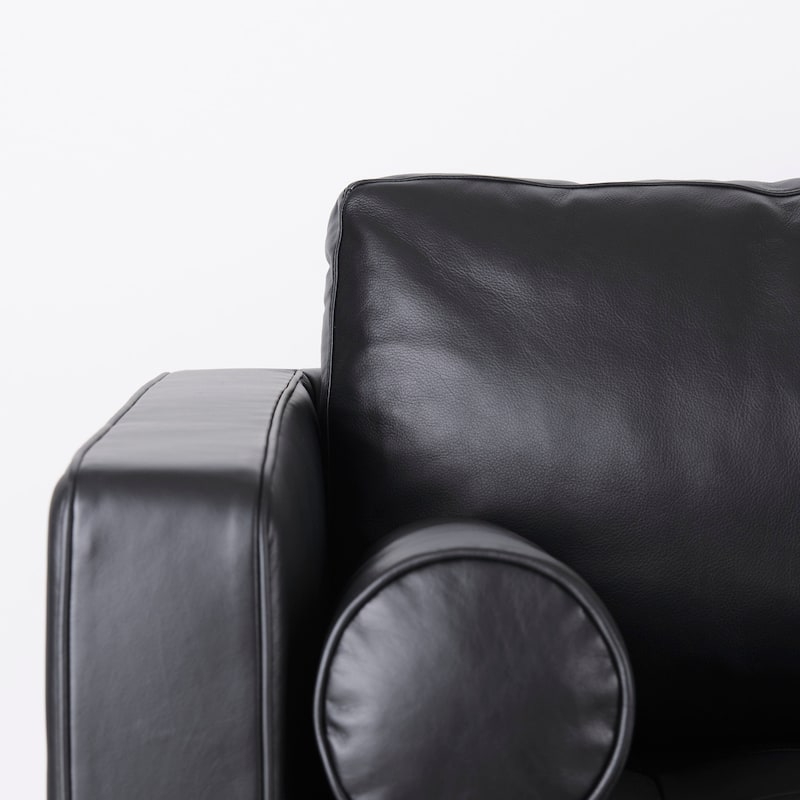 Svend Tan Leather Sofa