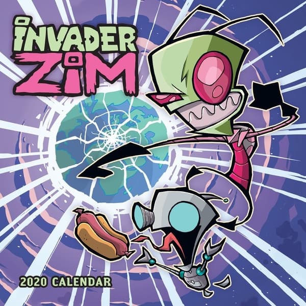 Shop Calendars Invader Zim Wall Calendar With All Major