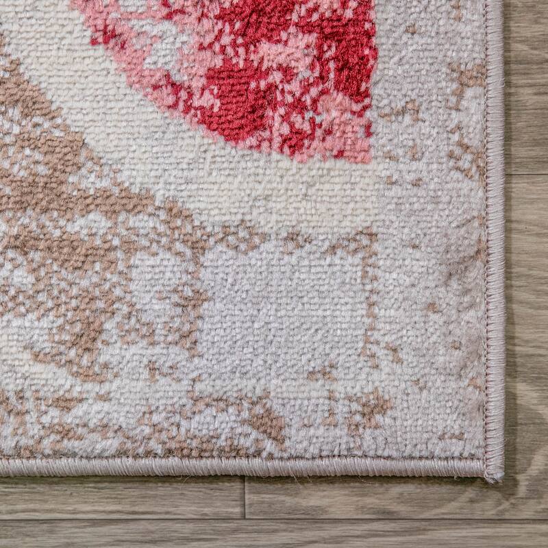 Superior Viking Contemporary Geometric Trellis Indoor Runner or Area Rug