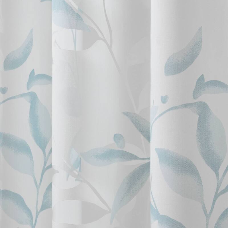 Madison Park Vera Burnout Printed Curtain Panel Single