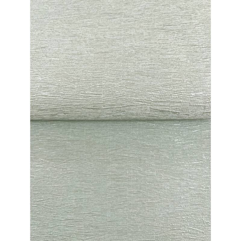 Warner Gathered Seafoam Textured Wallpaper
