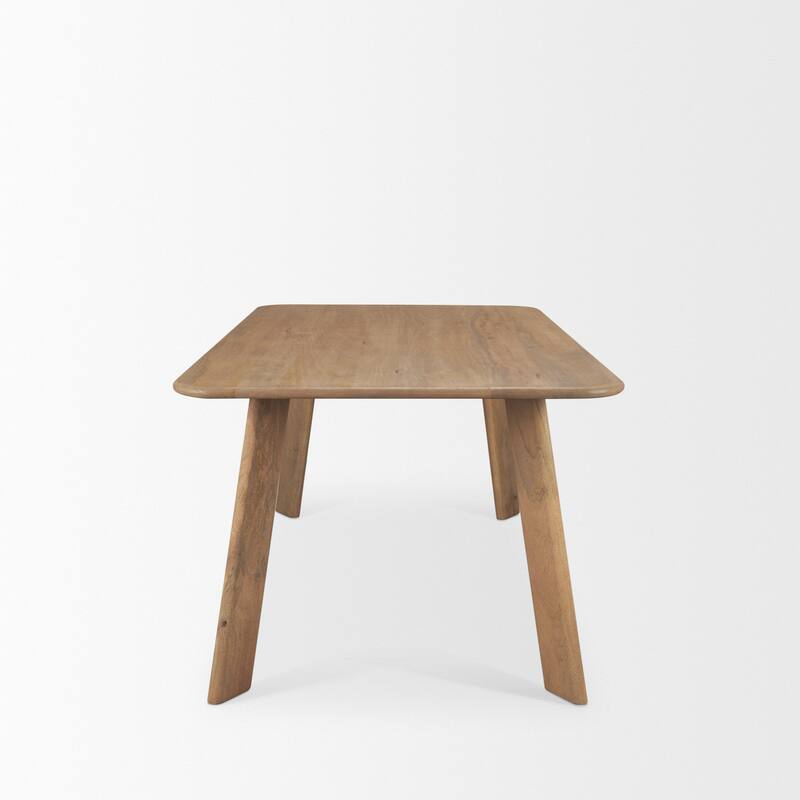 Welborn 72"-84" Wood Rectangular Dining Table