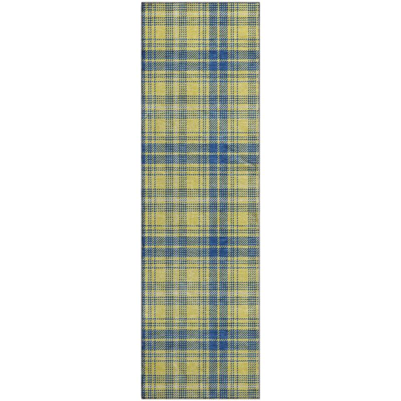 Premium Washable Super Soft Farmhouse Plaid Mayfield Rug