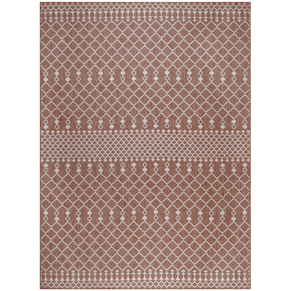 Nourison Selerno Indoor/Outdoor Moroccan Area Rug.