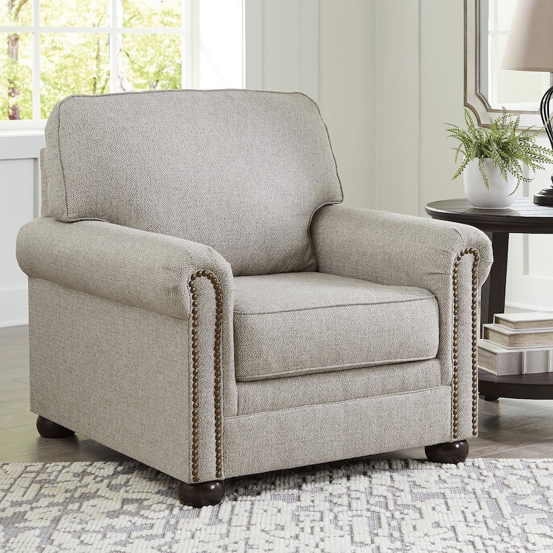Signature Design by Ashley Gaelon Dune Chair - 38"W x 41"D x 39"H - 38"W x 41"D x 39"H - Dune