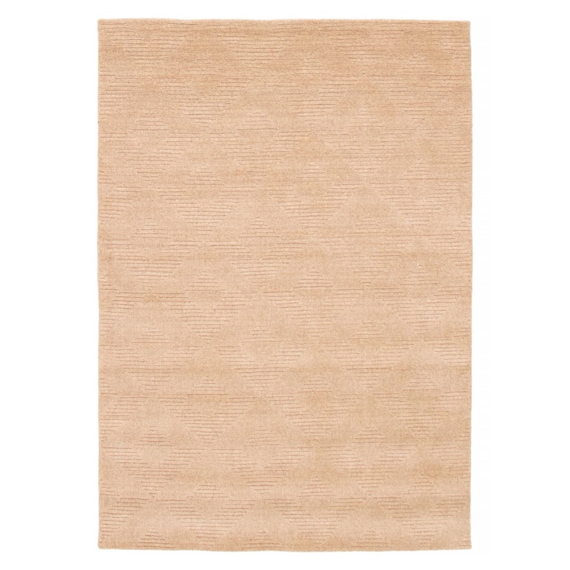 Kashkuli Gabbeh Tan Rug 5'4" x 7'6" - 5'4 x 7'6 - Tan - 5'4 x 7'6