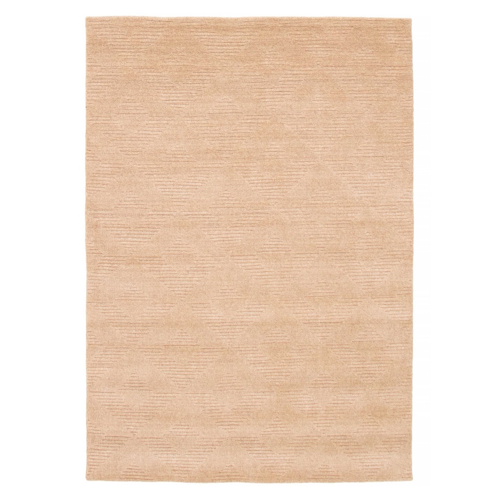 Kashkuli Gabbeh Tan Rug 5'4" x 7'6" - 5'4 x 7'6