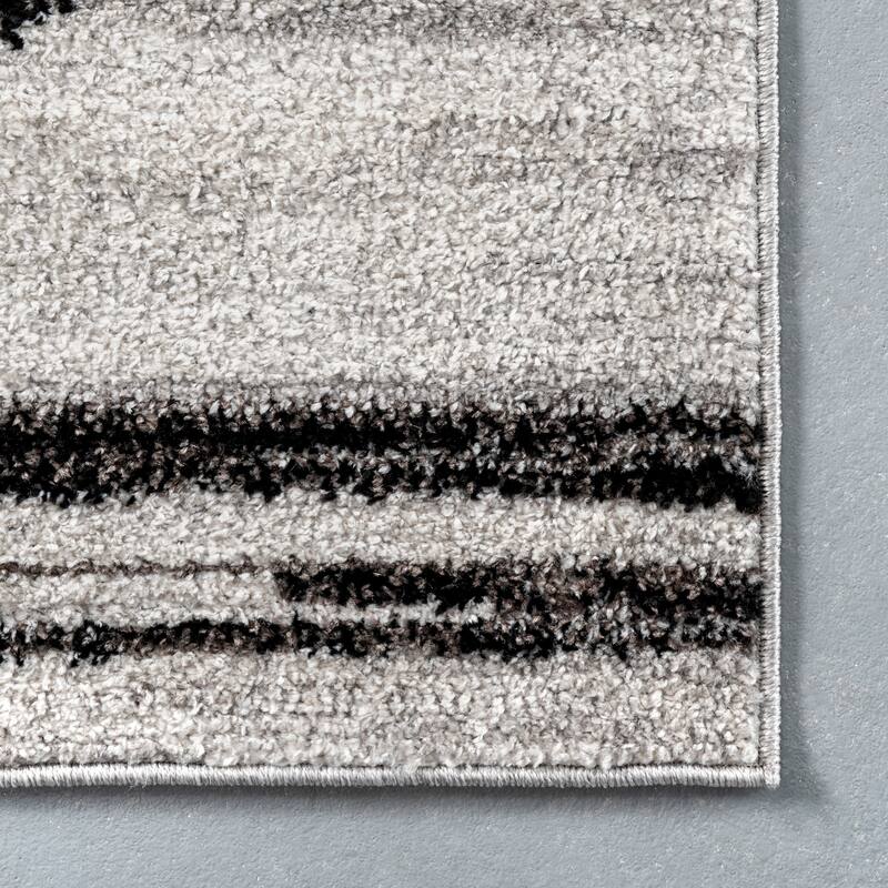 Nuloom Merri Distressed Geometric Cotton Blend Area Rug