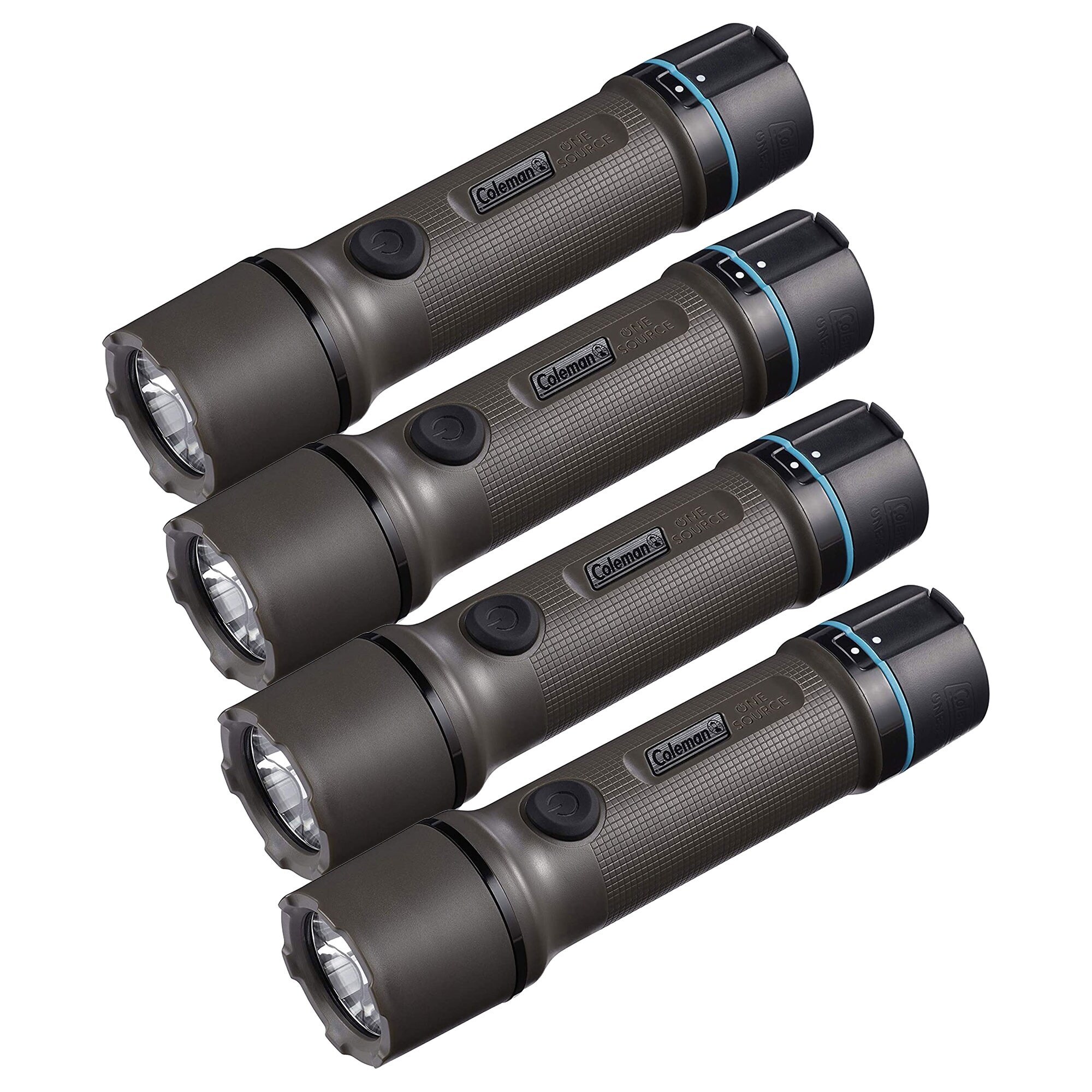 coleman rechargeable flashlight LED with Enhanced Battery Protection, Water-Resistant, Batteries Last up to 25% Longer Than Other Flashlights, Great for Camping, Runs up to 2.5 hours on high Coleman 1900 Collection 200 Lumen