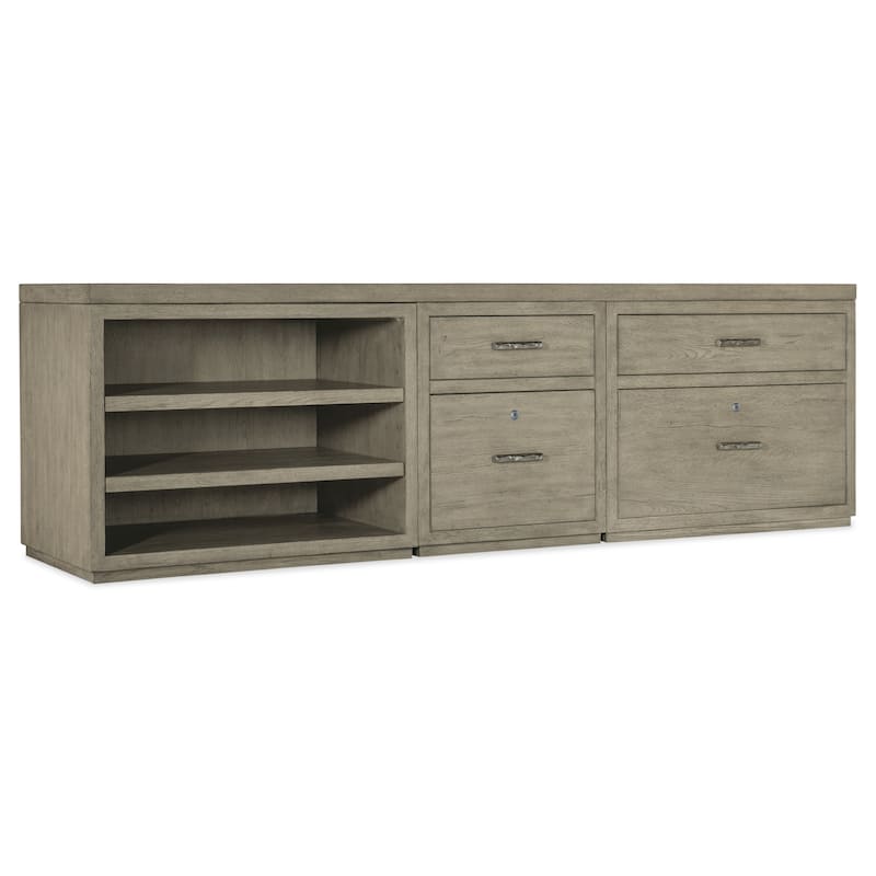 Hooker Furniture 6150-10929 Linville Falls 96" Wide 4 Drawer Wood - Medium Wood
