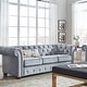 preview thumbnail 4 of 22, Knightsbridge Tufted Chesterfield Sofa by iNSPIRE Q Artisan