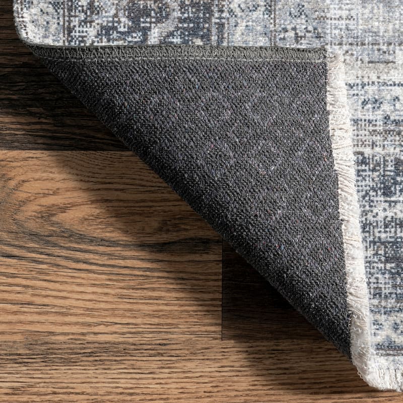 Nuloom Larkspur Persian Fringed Machine Washable Area Rug