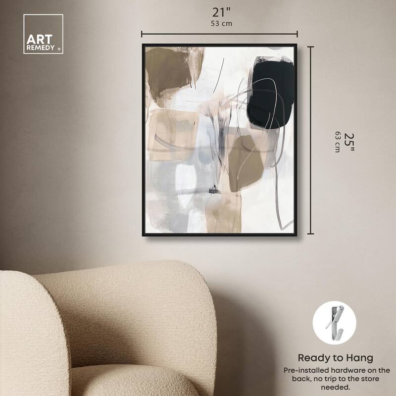 Contemporary Canvas I Canvas by Art Remedy