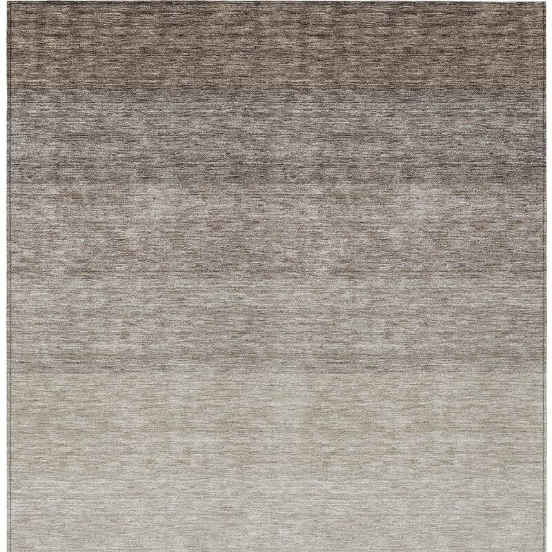 HomeRoots Ombre Transitional Rectangle Outdoor Rug