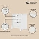 preview thumbnail 12 of 21, Manhattan Comfort Coney Mid-Century Modern 3-Drawer Dresser Set of 2