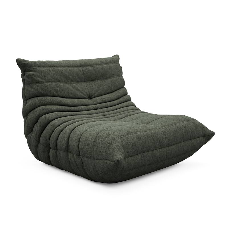 Lazy Fireside Sofa Lounge Chair Filled by High Density Memory
