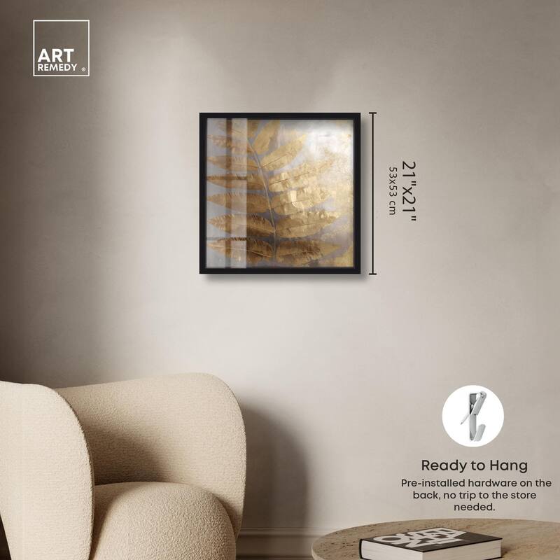 Golden Canopy (II) Shadowbox by Art Remedy
