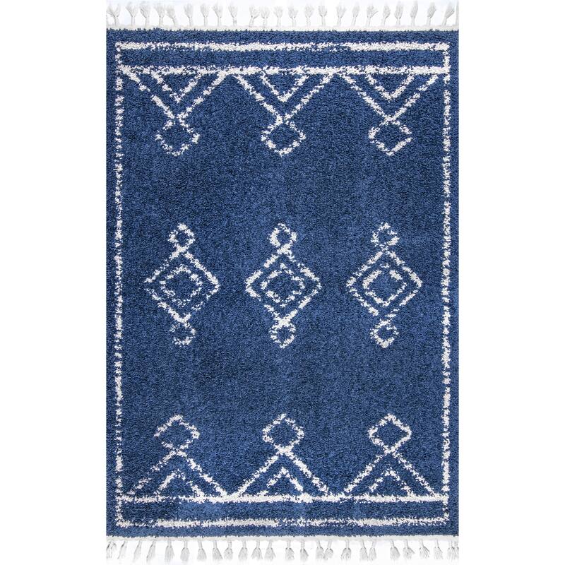 Nuloom Mackie Moroccan Tasseled Shag Area Rug