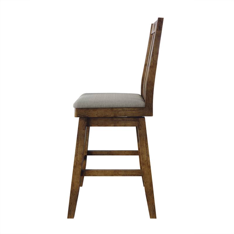 CraftPorch Mid Century Swivel Counter Dining Set