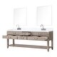 preview thumbnail 31 of 40, Lexora Norwalk Bath Vanity, Carrara Marble Top, Faucet Set, and Mirror