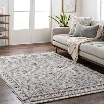 Livabliss Transitional Zaragoza Medallion Area Rug