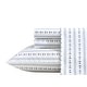 preview thumbnail 100 of 139, Nautica Cotton Percale Deep Pocket Bed Sheet Sets Full - Anchor Lines Blue