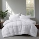 preview thumbnail 2 of 4, All Season Down Alternative Comforter Duvet Insert with Jacquard Cover
