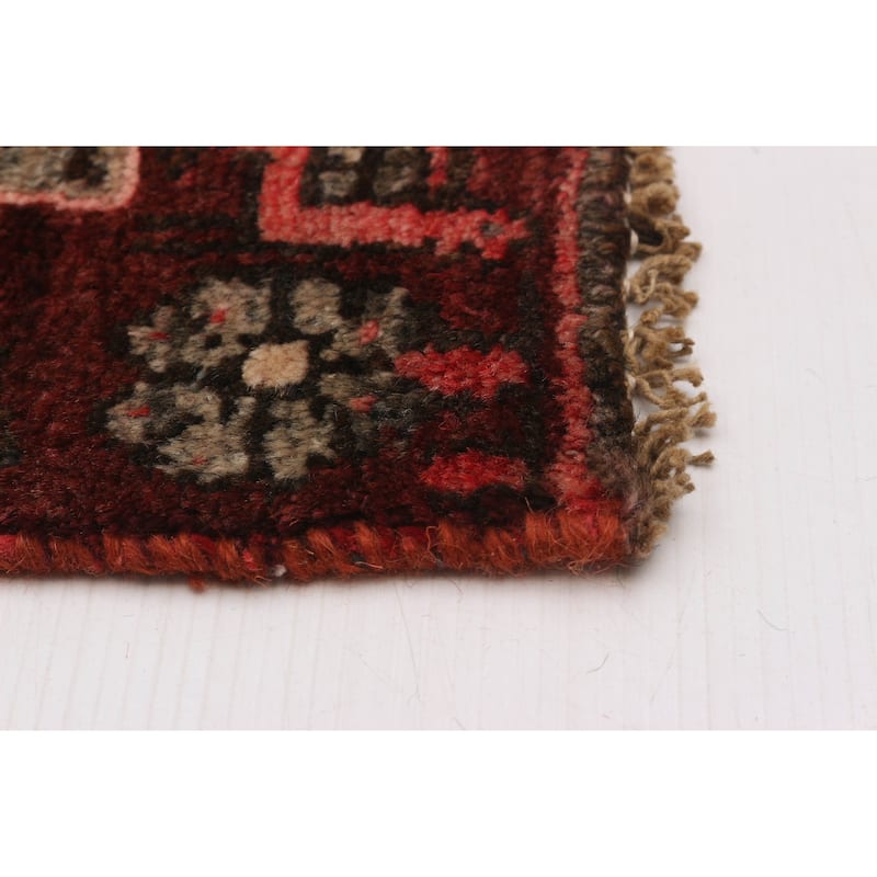 ECARPETGALLERY Hand-knotted Andelz Red Wool Rug - 3'11 x 6'2