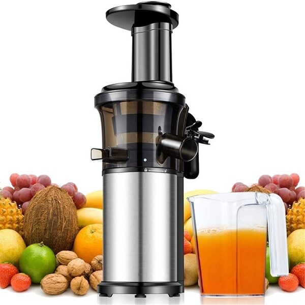 Low Masticating Juicer Extractor Compact Cold Press Juicer Machine Bed Bath Beyond 31423716