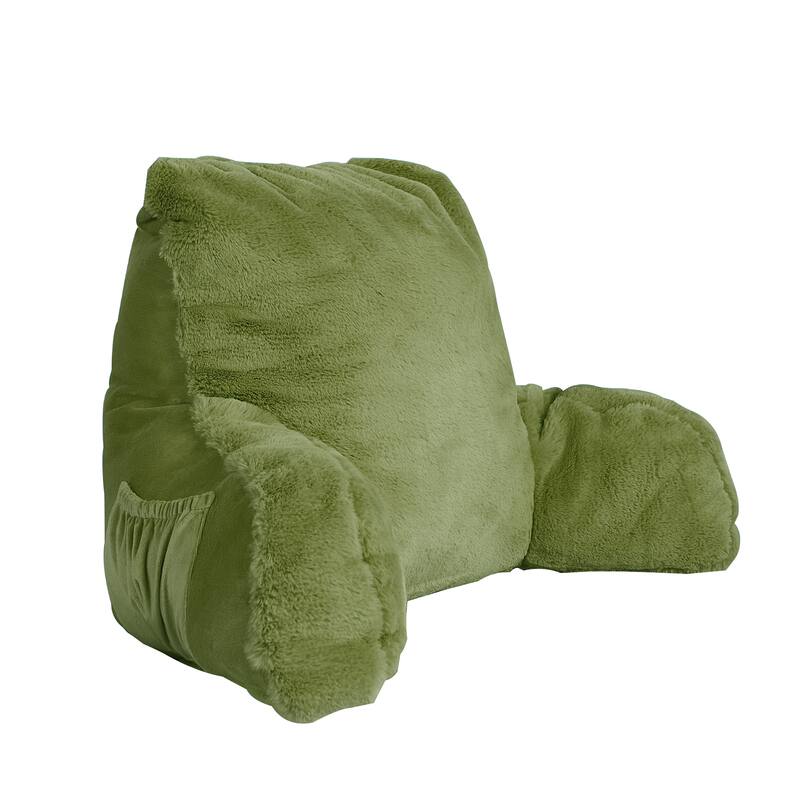Home Soft Things FoxFauxFur Bedrest