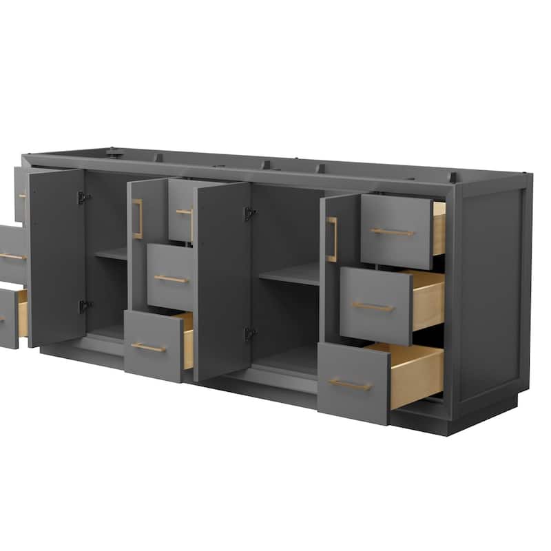 Wyndham Collection WCF414184D-CXSXX-MXX Strada 83" Double Free