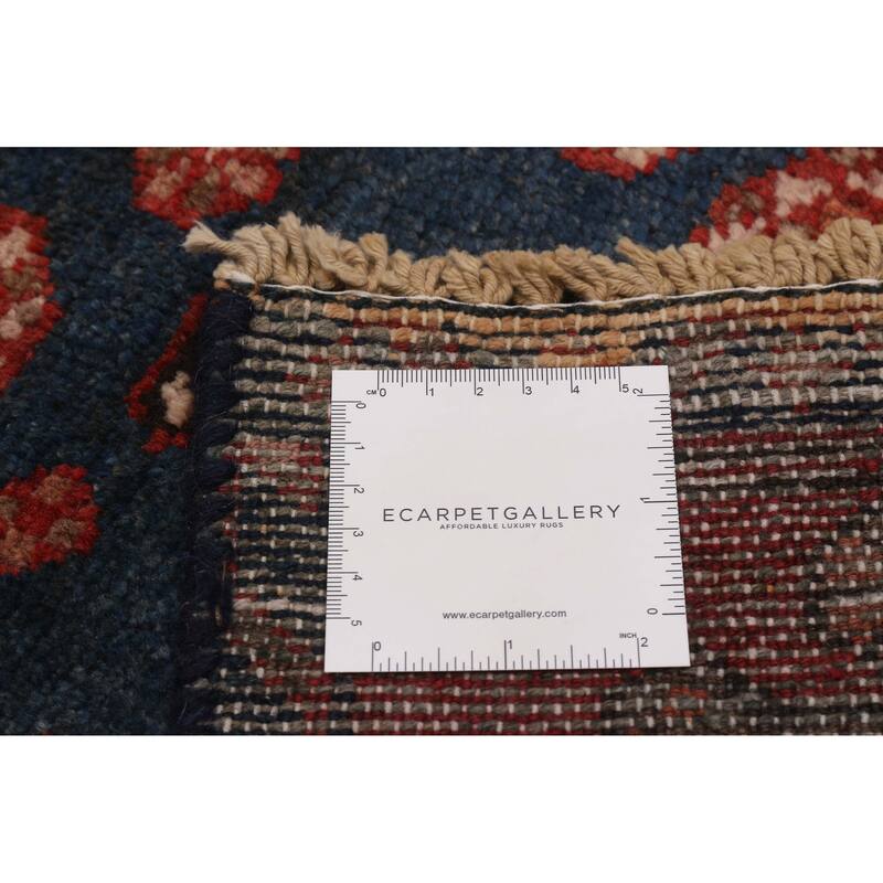ECARPETGALLERY Hand-knotted Andelz Red Wool Rug - 3'9 x 7'0