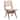 Javier Beige and Natural Side Chair, Set of 2