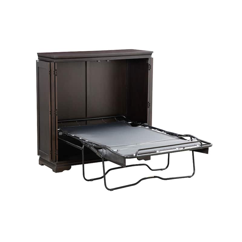 San Sebastian Cabinet Murphy Bed with Sealy Gel Memory Foam Mattress