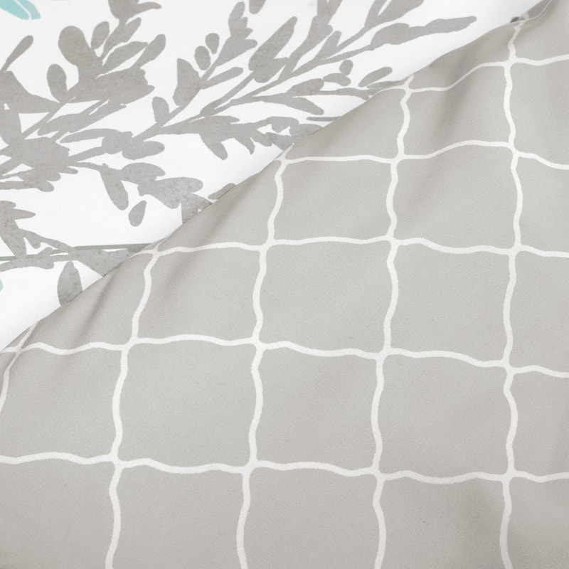 Lush Decor Aprile Soft Reversible Oversized Comforter 8 Piece Set