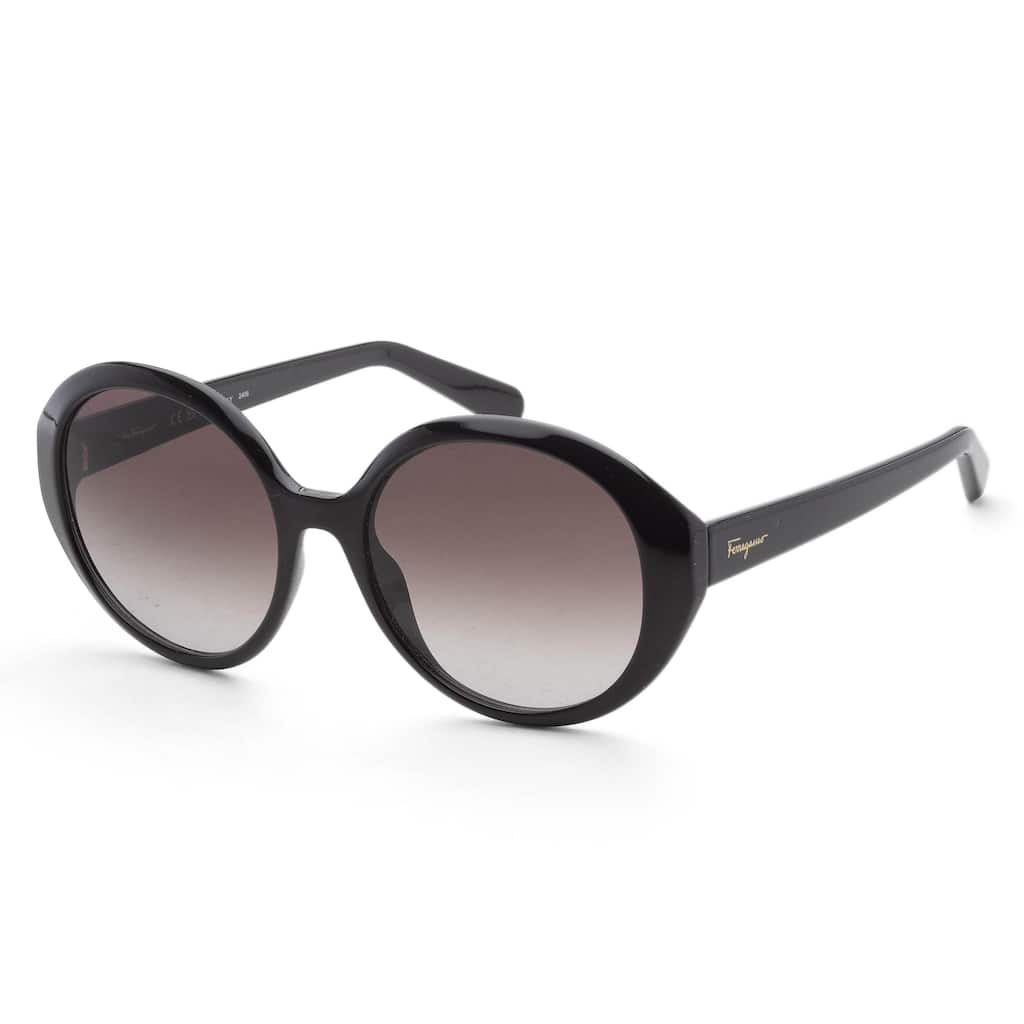 Ferragamo Women's 57mm Black Sunglasses