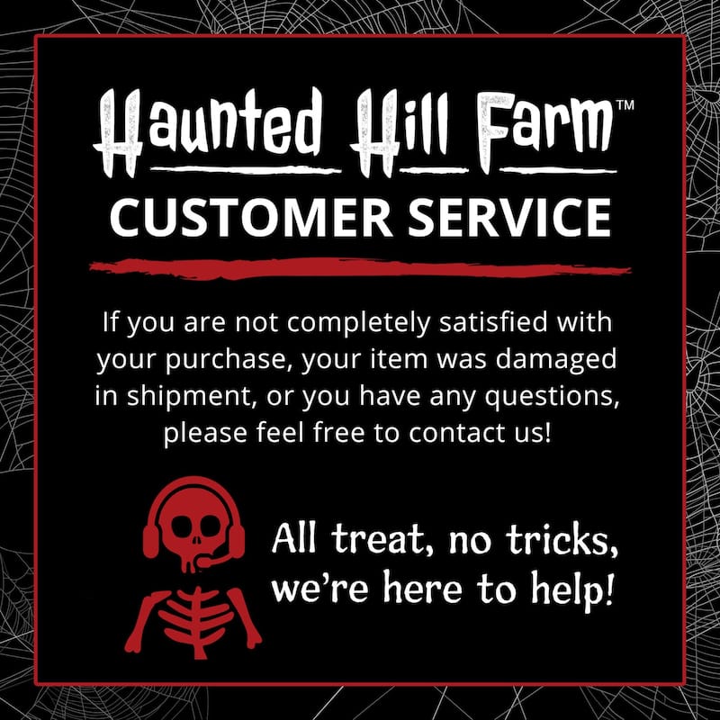 Haunted Hill Farm Hartley the Sitting Scare Clown by Tekky, Premium Talking Halloween Animatronic, Plug-In or Battery