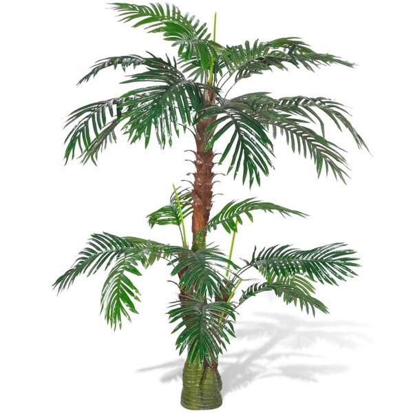 vidaXL Artificial Plant Cycas Palm Tree 59"